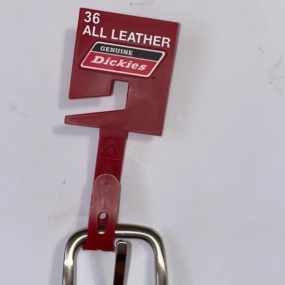 New Genuine Dickies Leather Work Belt Size 36 Tag - Picture 5 of 5